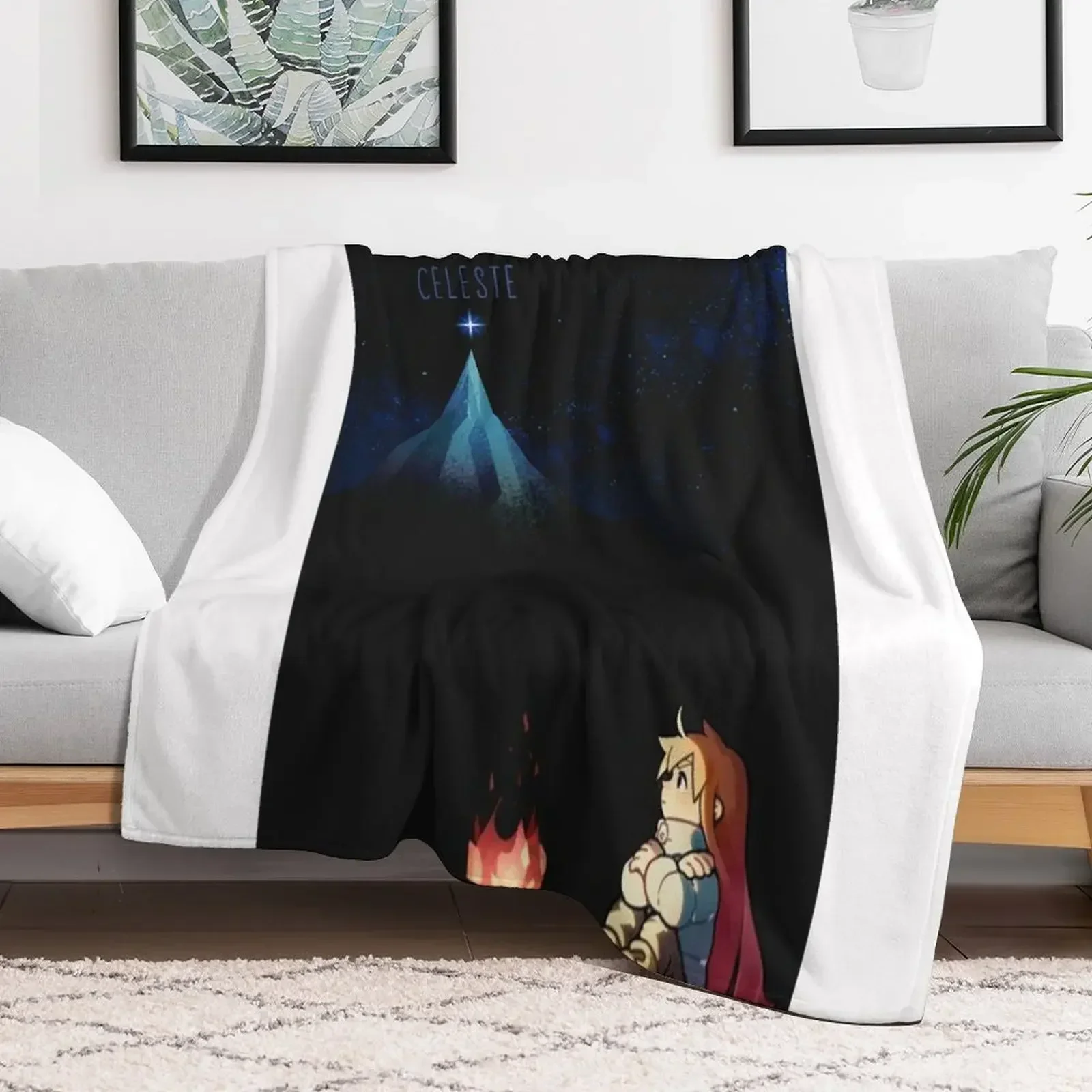 Celeste Game Throw Blanket warm for winter Soft Beds for sofa Blankets