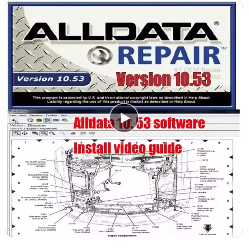 2024 offline alldata software auto repair software alldata 10.53 software alldata download alldata auto diagnostic