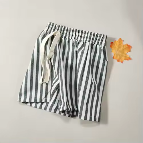 Children's Shorts Children's Pants Single Item Pants Pure Cotton Boys Casual Pants Girls Shorts Baby Jackets Pants British Style - Image 5