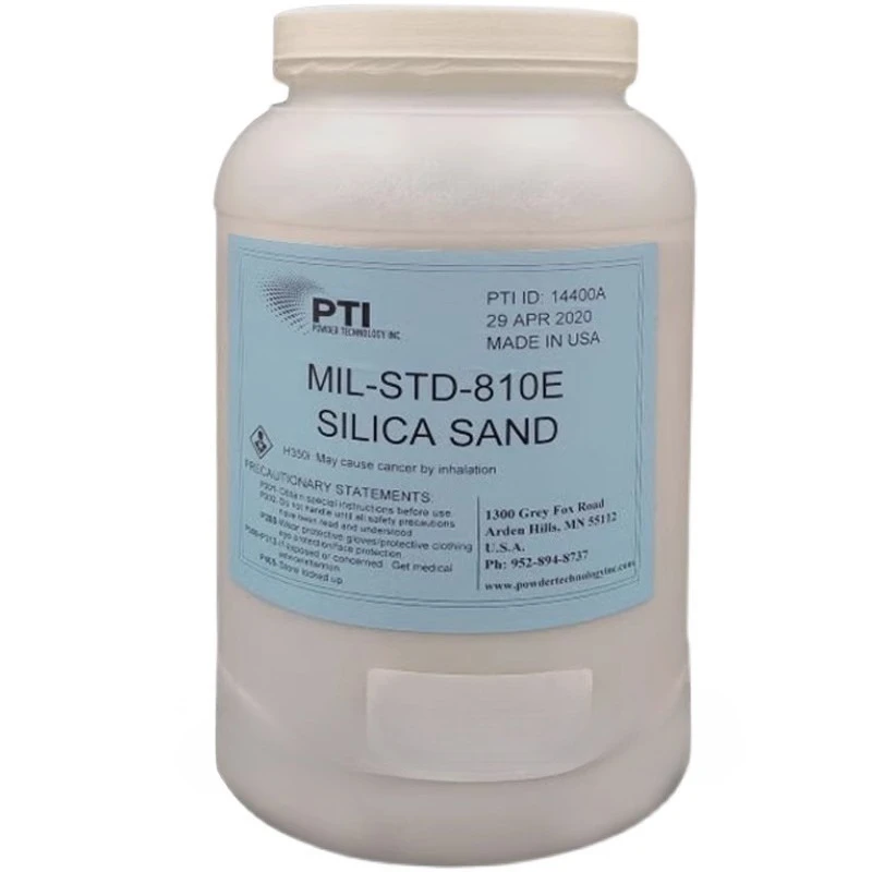 

MIL810E Test Dust MIL810E Silica