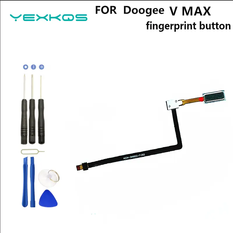 جديد دووجي VMax مكونات زر الصفحة الرئيسية لبصمات الأصابع للهاتف المحمول مستشعر كابل مرن إكسسوارات إصلاح لـ V Max