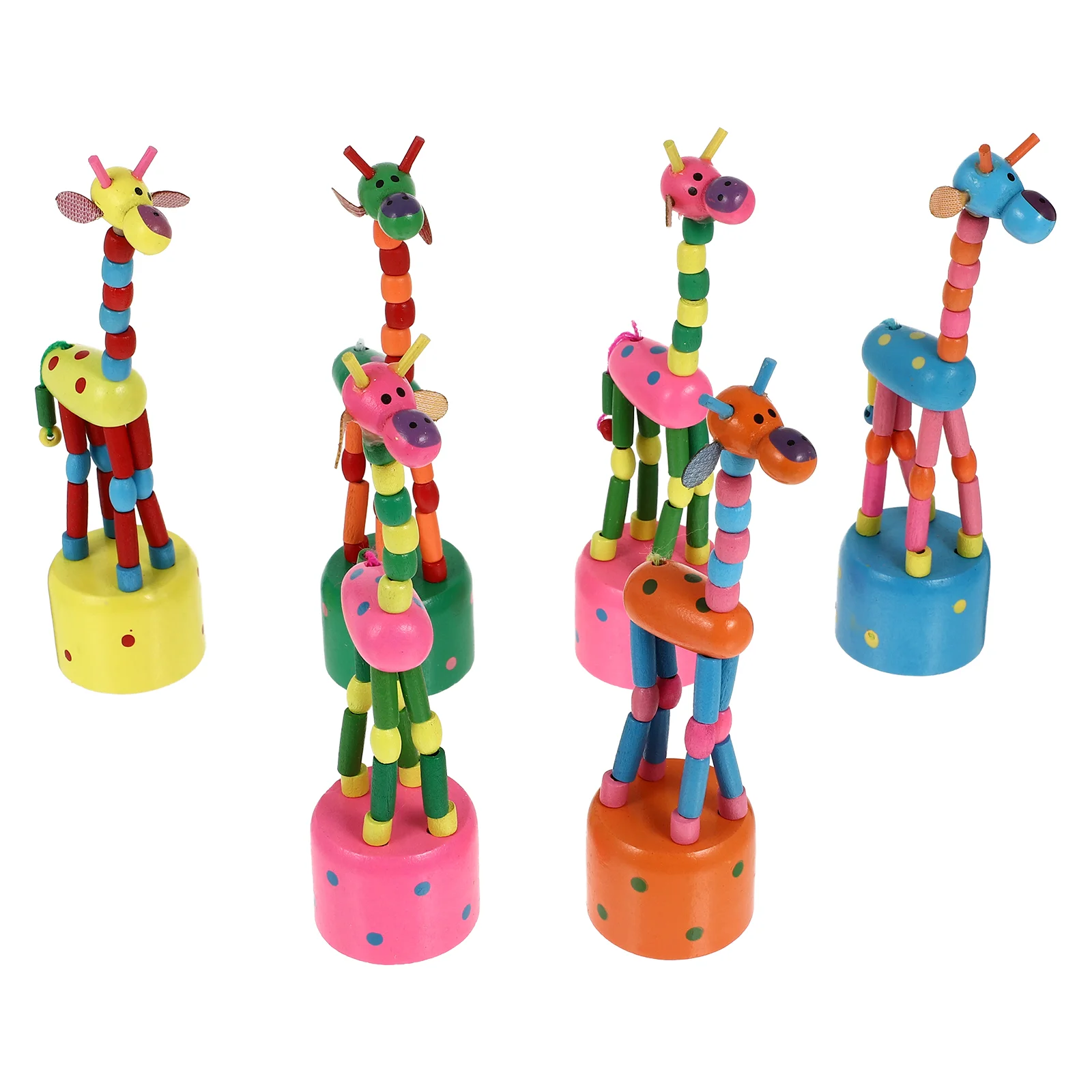 Balançoire en bois pour bébé, 6 pièces, jouets pour enfant d'âge alth, phtalgirafe