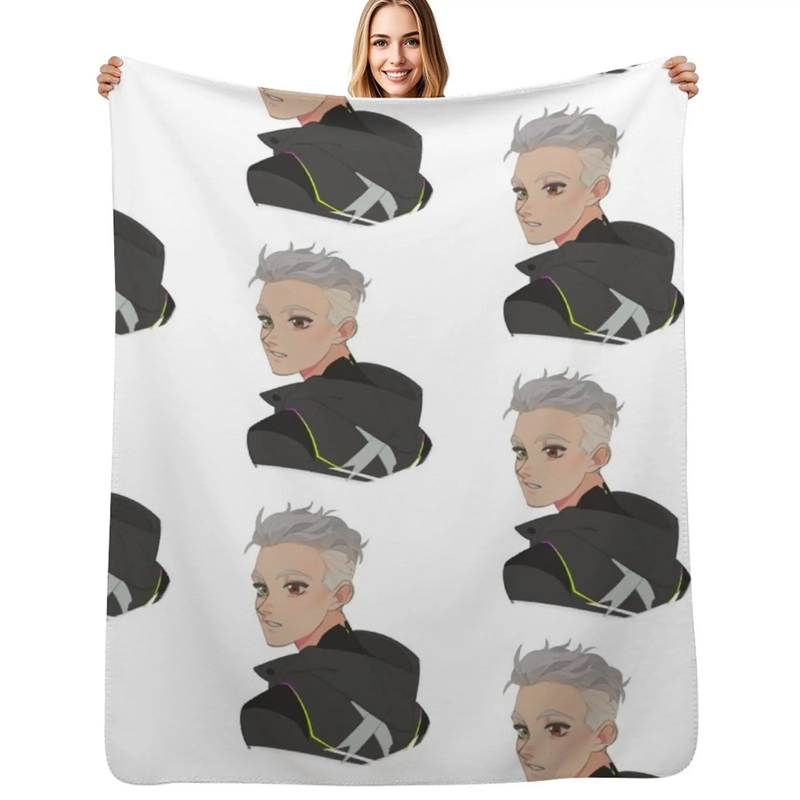 

E by Ninterbit (unmasked) Throw Blanket Sofa Throw Large Luxury Throw Blanket