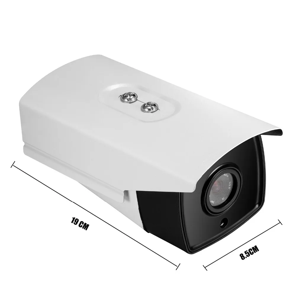 8MP Outdoor Analog CCTV Camera Waterproof 3.6mm Lens 4K AHD Security Bullet Camera With OSD Menu On Cable