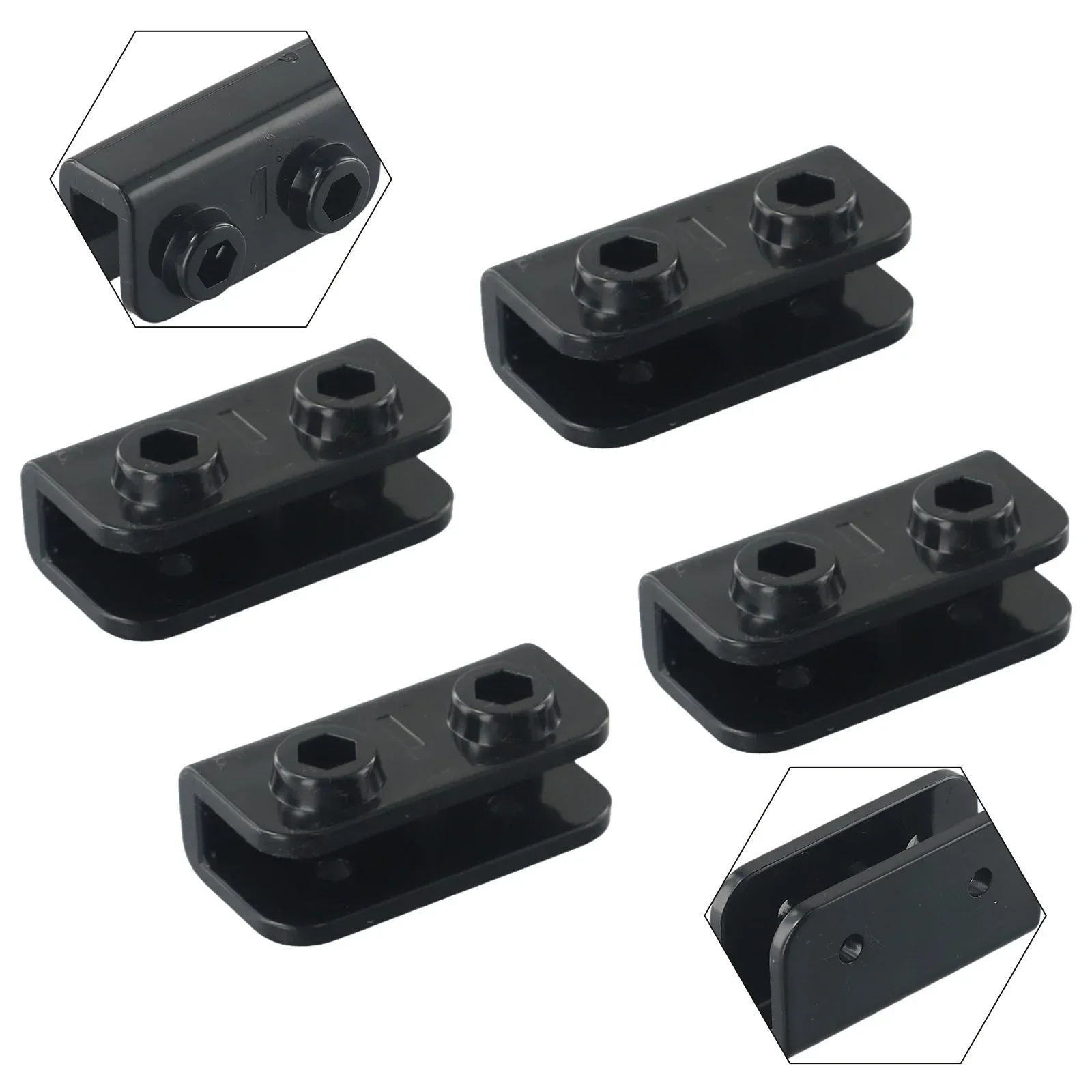 Hot Brand New High Quality Rectangular Bracket Bracket Set Connector Gazebo Pop-up Rectangular Replacement Spare