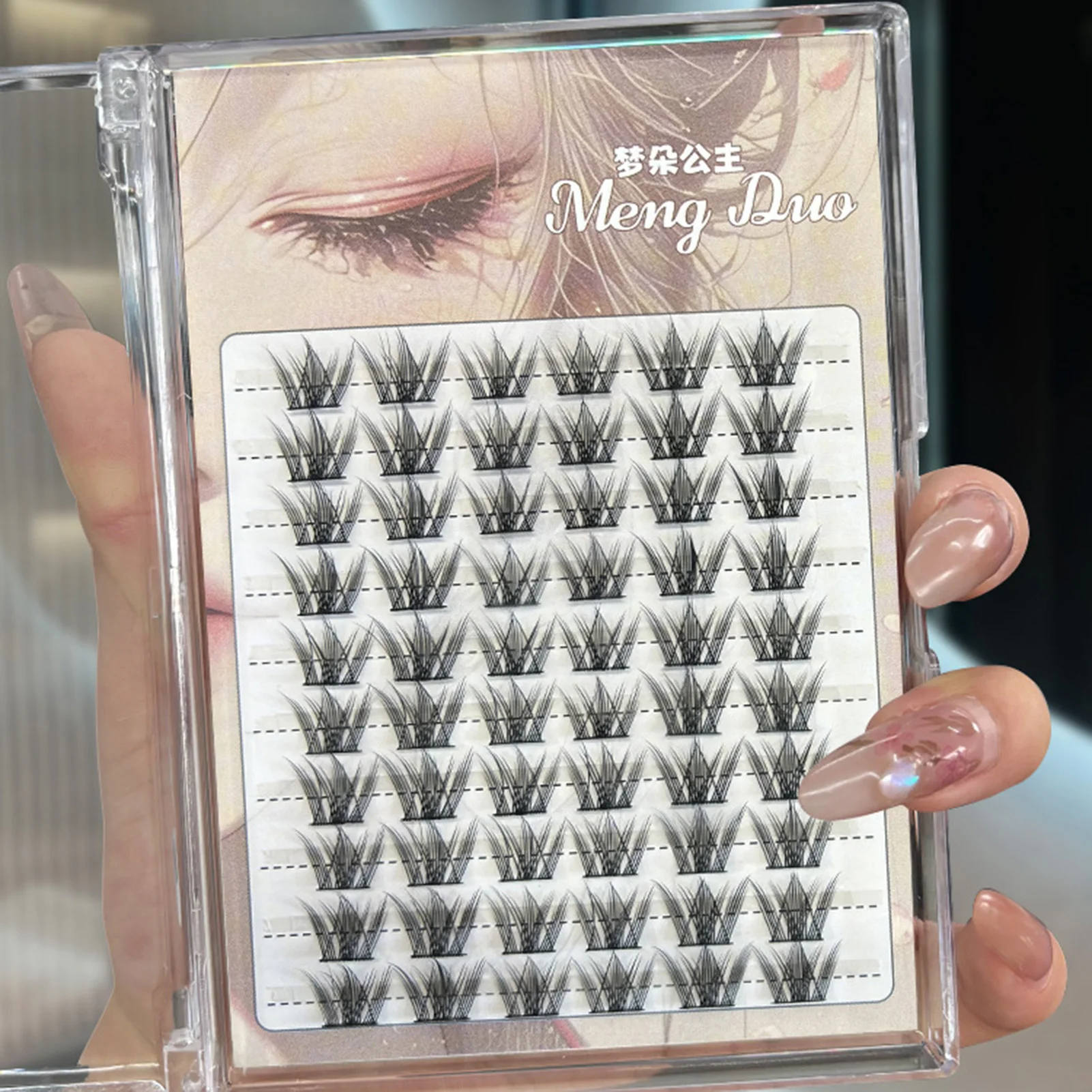 DIY Cluster Lash extenstions False eyelashes individual natural soft Eye Tail Lashes for women makeup accessories