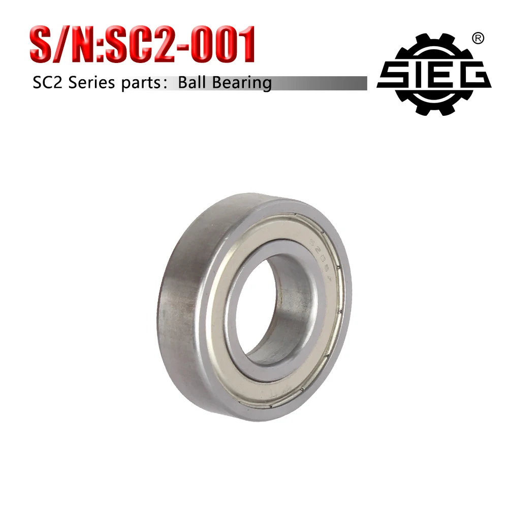 Radial Ball Bearings 6206-2rs SIEG SC2&JET BD-7&Grizzly G0765 Roller Bearing