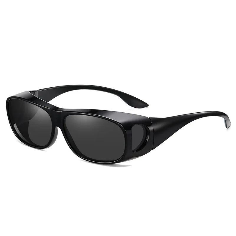Fit Over Wrap Sunglasses Men Women Anti Glare Polarized Lens 100% UV400 Protection Driving Sport HD Night Vision Glasses