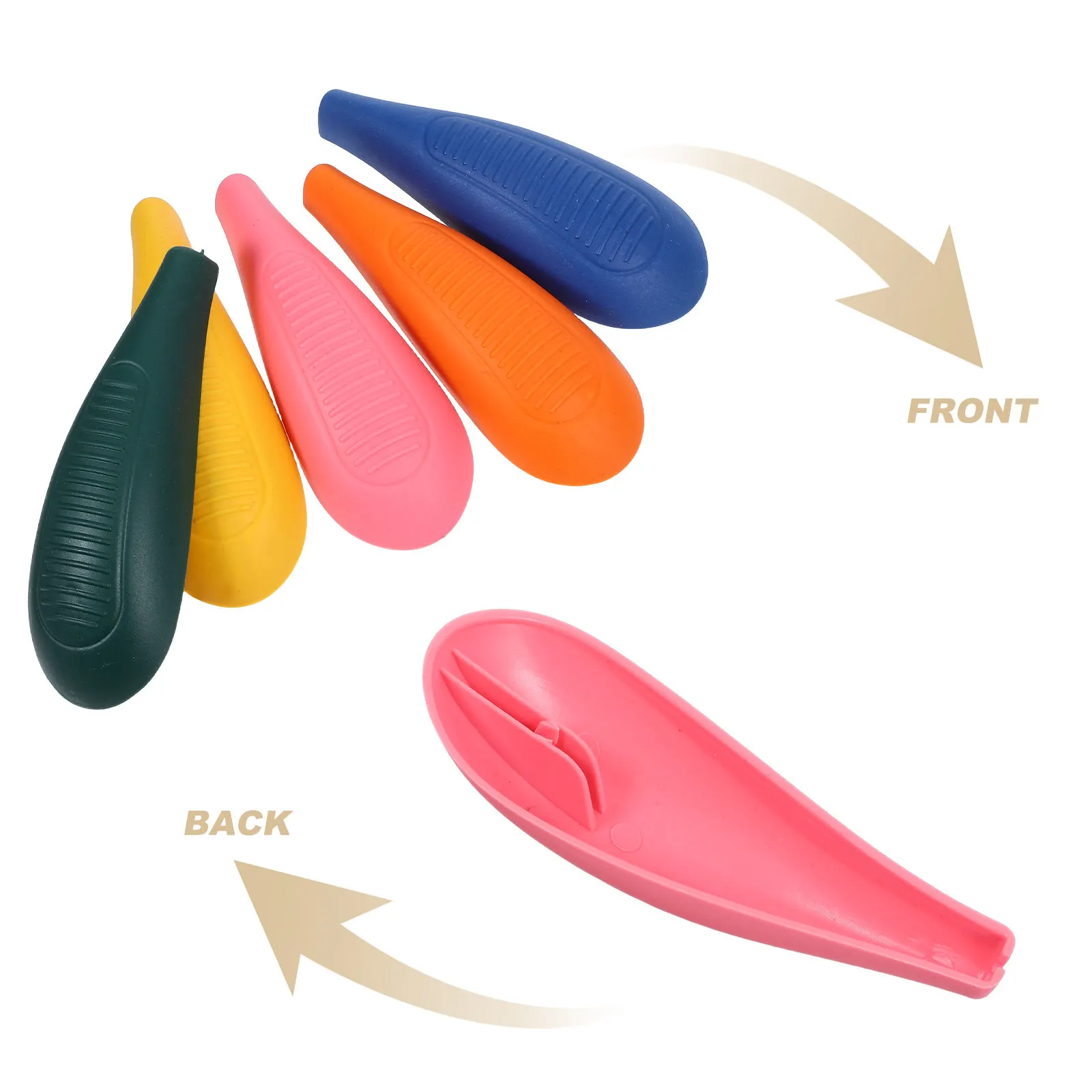 10Sets Plastic Hanger Shoulder Pads Non-Skid Seamless Shoulder Forms for Clothing Support Prevents Garment Deformation Enhances