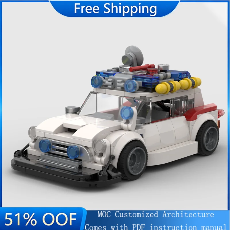 

330 деталей, 2022, Классическая маленькая модель автомобиля, конструктор, развивающая игрушка для мальчиков и девочек, подарок на день рождения, креативный набор для сборки и демонстрации