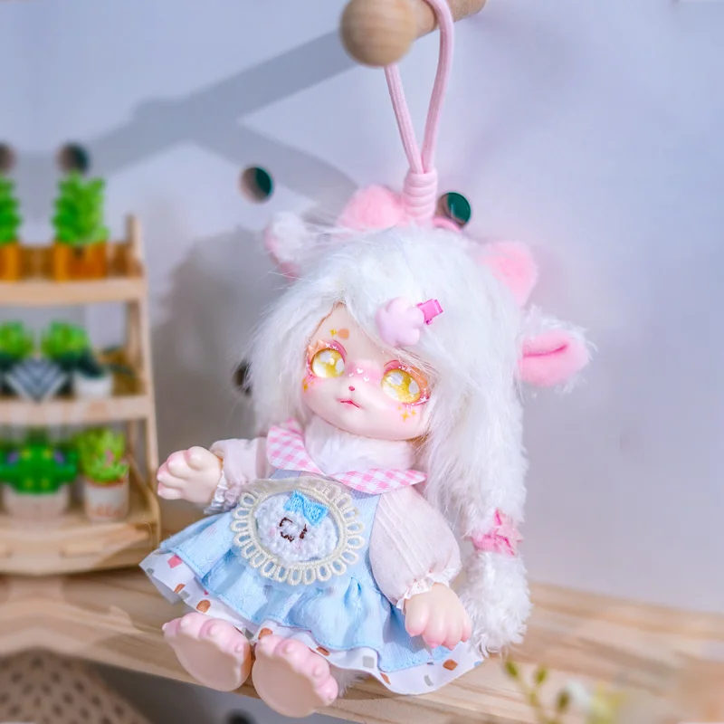 Boîte aveugle en vinyle série familiale Dumia Forest, produit authentique, ornements tendance, poupée Super mignonne, cadeau d'anniversaire pour fille, jouets figurines