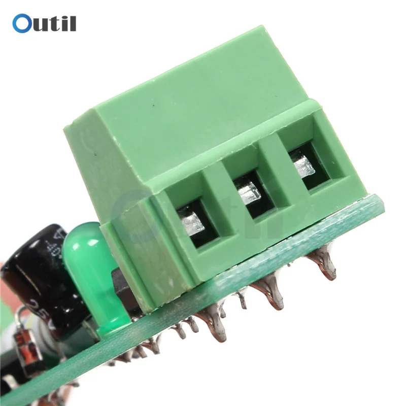 1-Bit AC 220V Optocoupler Isolation Module Voltage Sensing Board Adaptive 3-5V for PLC 24V Level TTL Level Optocoupler Isolation