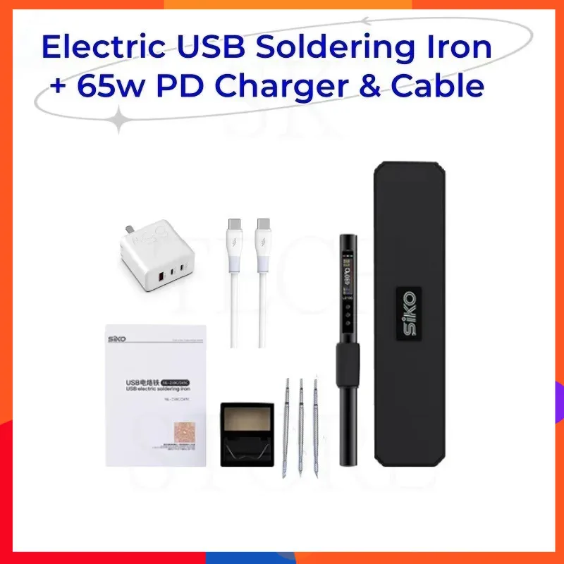 

SK-210 100 Вт 210/245 Электрический паяльник USB LED Цифровая паяльная ручка C210 Паяльная станция Быстрая зарядка Сварочный инструмент
