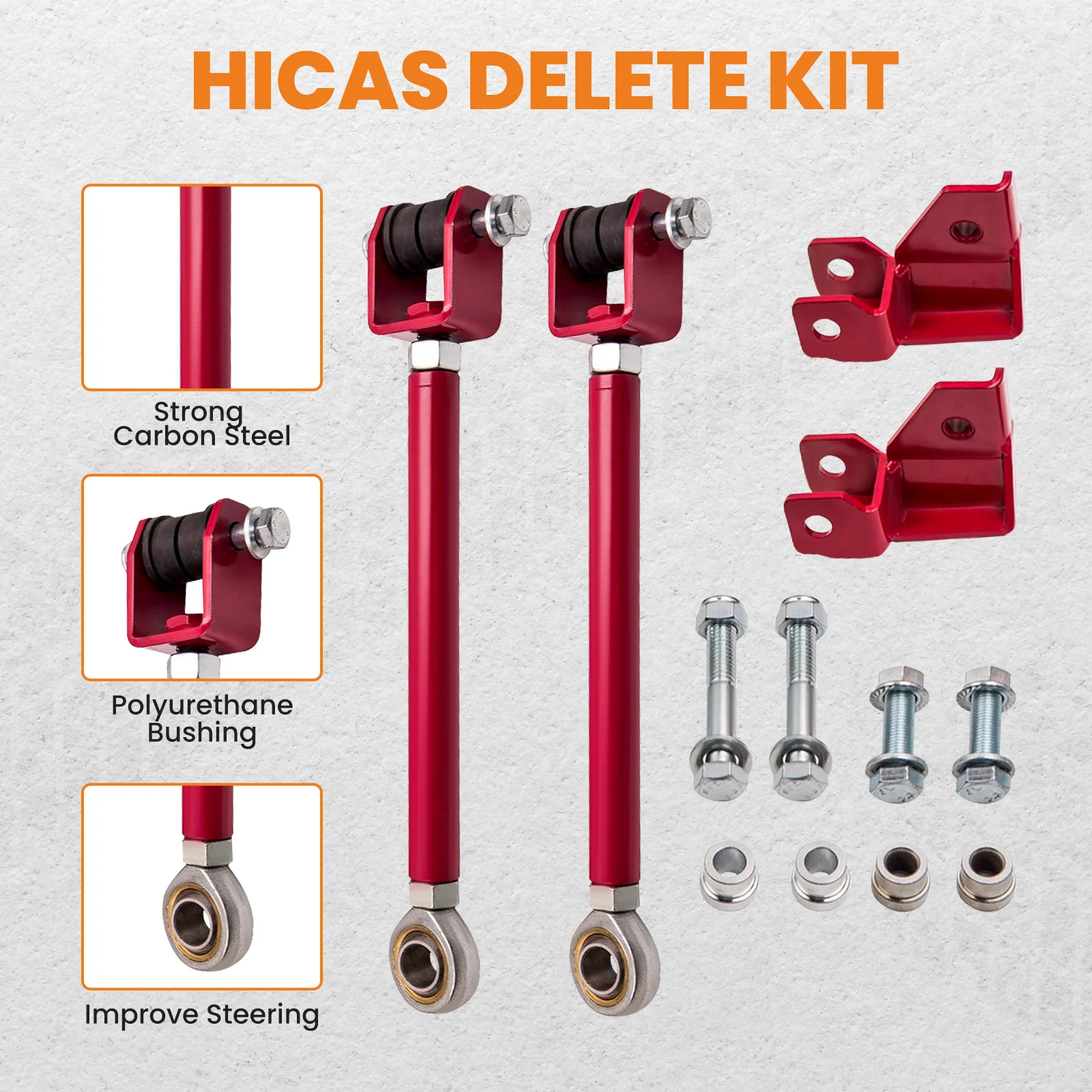 for Hicas Lock Arm Eliminator Kit Fit For Nissan Nissan Z32 300ZX S13 180sx Silvia	