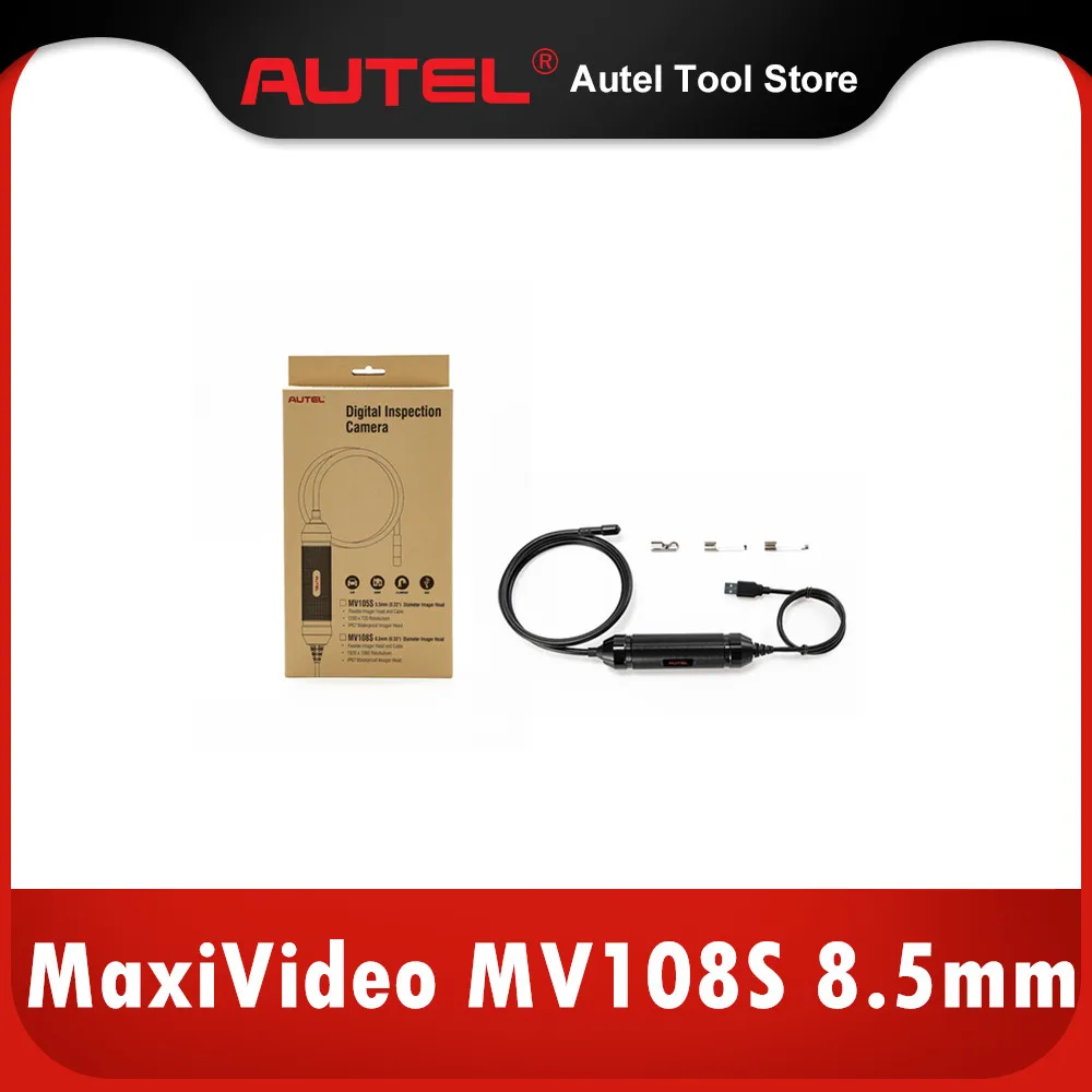 

Autel MaxiVideo MV108S 8.5mm Digital Inspection Camera for MaxiSys Tablet Kit