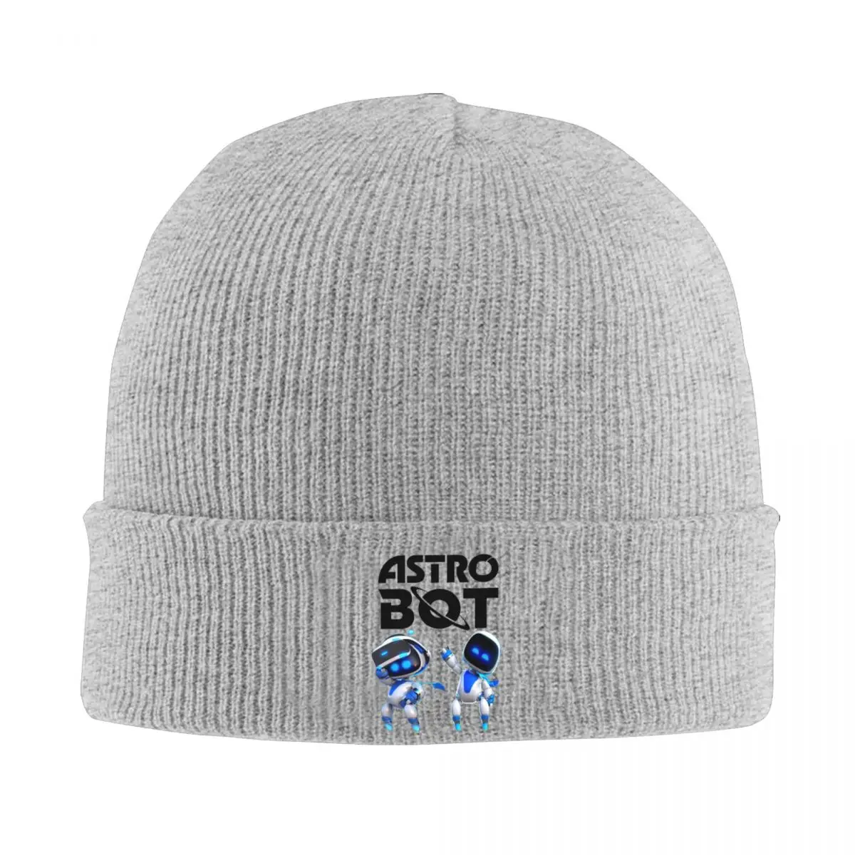 Astro Bot Rescue Mission Beanie Hats Game Casual Caps Men Women Kpop Knit Hat Winter Custom Warm Soft Beanie Hat