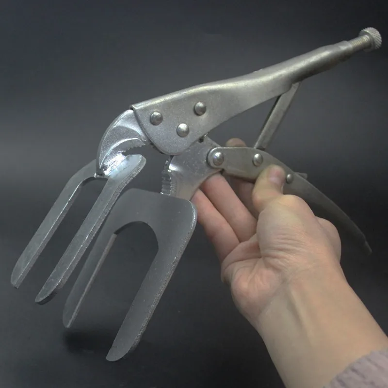 2-in-1 Bevel Gear Removal Locking Pliers, Electric Hammer Gear Disassembly Vice, Power Tool Repair Tool