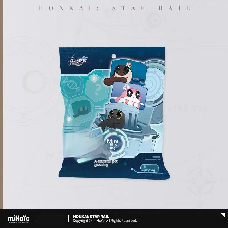 New Sell Mihoyo Genuine Honkai Star Rail Blind Box Mini Series Cute Desktop Collection Toy Blind Bag Anime Christmas Box Gift