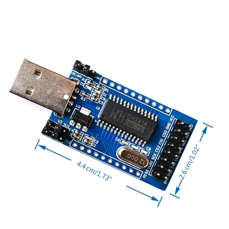 CH341A USB zu UART IIC ISP EPP Programmierer Konverter On-Board-Betrieb