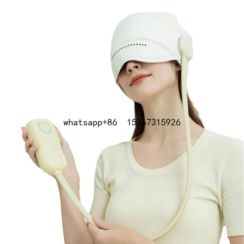 Head massager airbag hot compress rechargeable soothing and relaxing head massager rechargeable massage