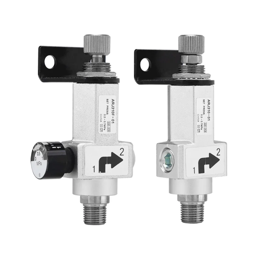 Pneumatic pressure reducing valve pressure regulating valve ARJ310-01 air pressure micro gas mini regulating valve