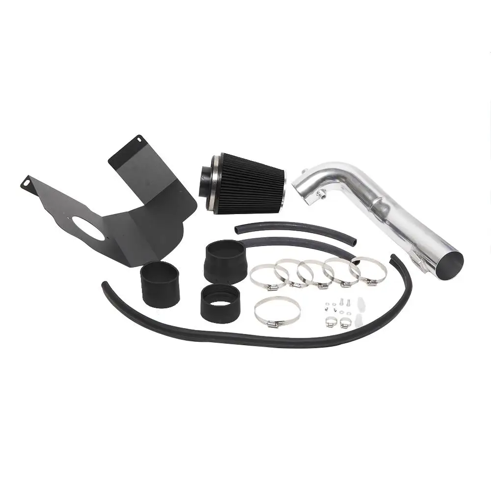 

3.5" Intake Pipe With Air Filter for GMC Chevrolet Suburban 1500 2012-2014 V8 5.3L/6.2L Black