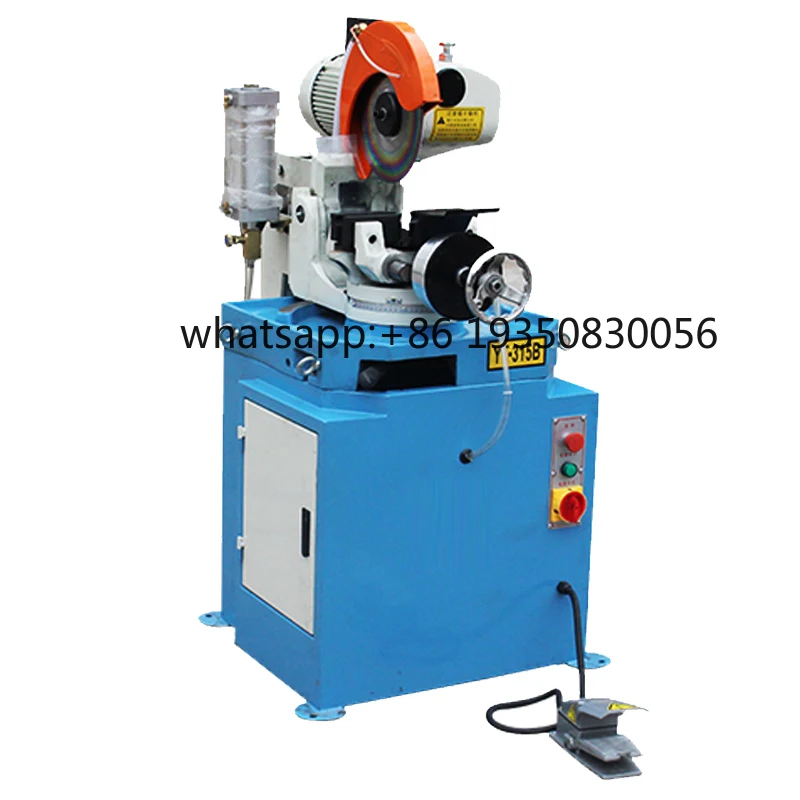 

STR YT-315B MC-315b China Factory Pipe Cutter Machine Manual Pneumatic Iron Cutter Cold Saw Steel Cutting Machines