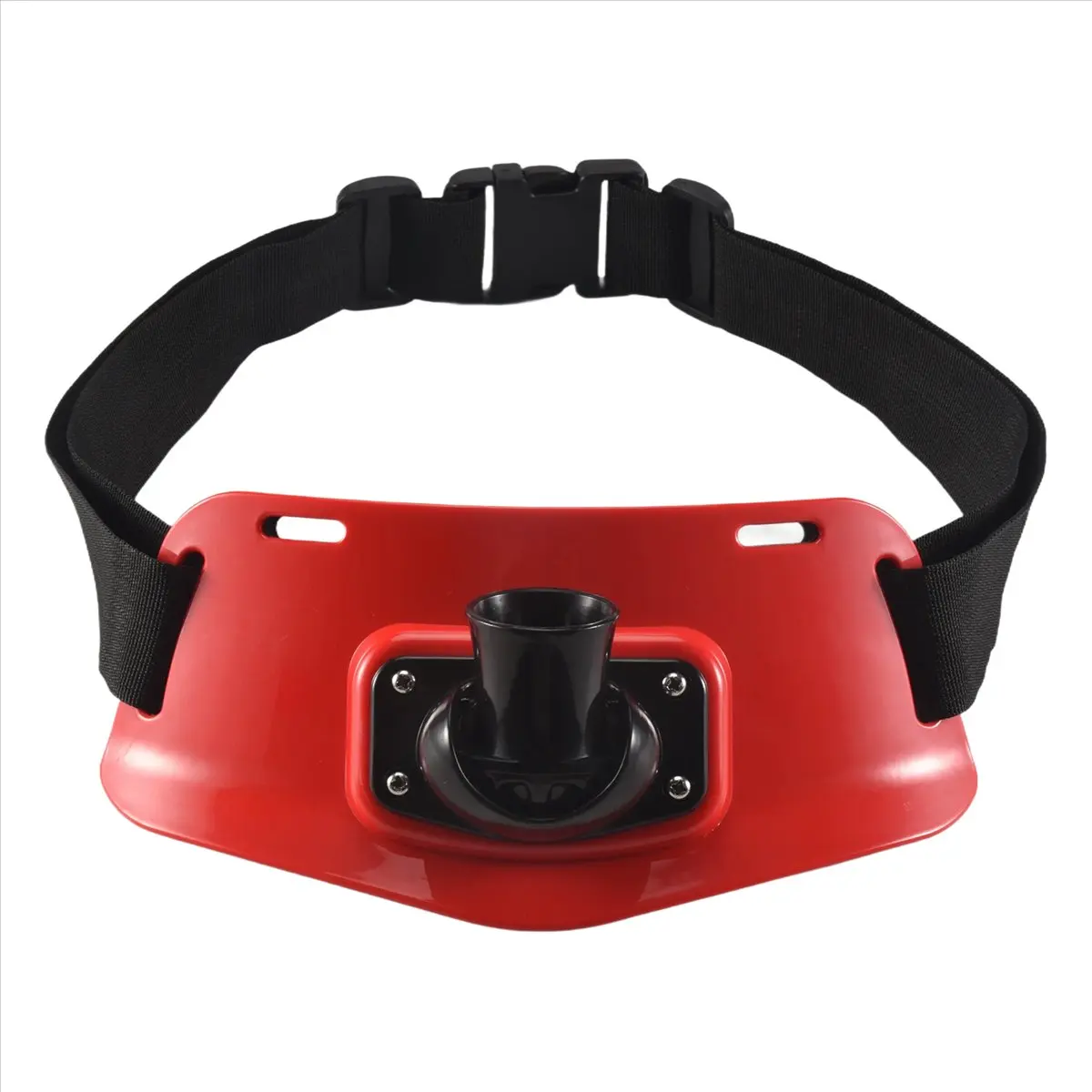 【STOCK】Adjustable Stand Up Gimble Belt Boat Game Fishing Rod Holder Fishing Accessories Fishing Tackle(Red)