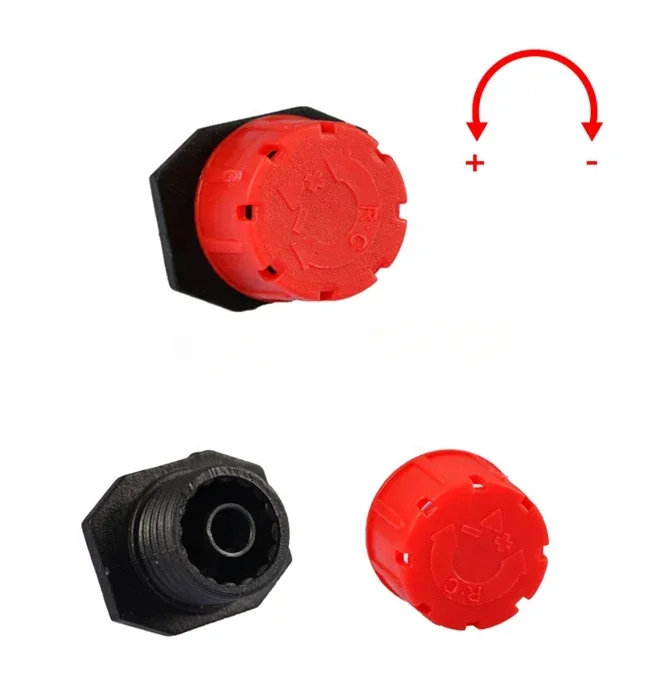 Hot Sale Red 8 Hole Adjustable Dripper Micro Drip Irrigation System Anti-clogging Emitter Irrigation Dripper Hot sales