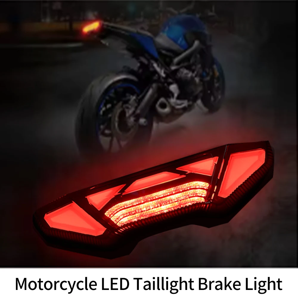 

Motorcycle LED Tail Lights for Yamaha Tracer 900 GT 2017-2020 Tracer 9 GT 2021-2023 Brake Lamp Turn Signal Light
