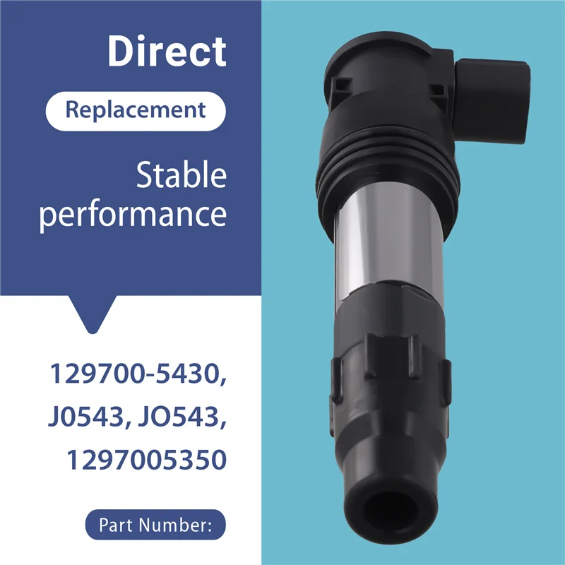 ABOK-Ignition Coil 1297005430 Motorcycle Ignition Systems Forkawasaki Z300 Z650 Z800 Z900 Z1000 129700-5430 Motorcycle Ignition