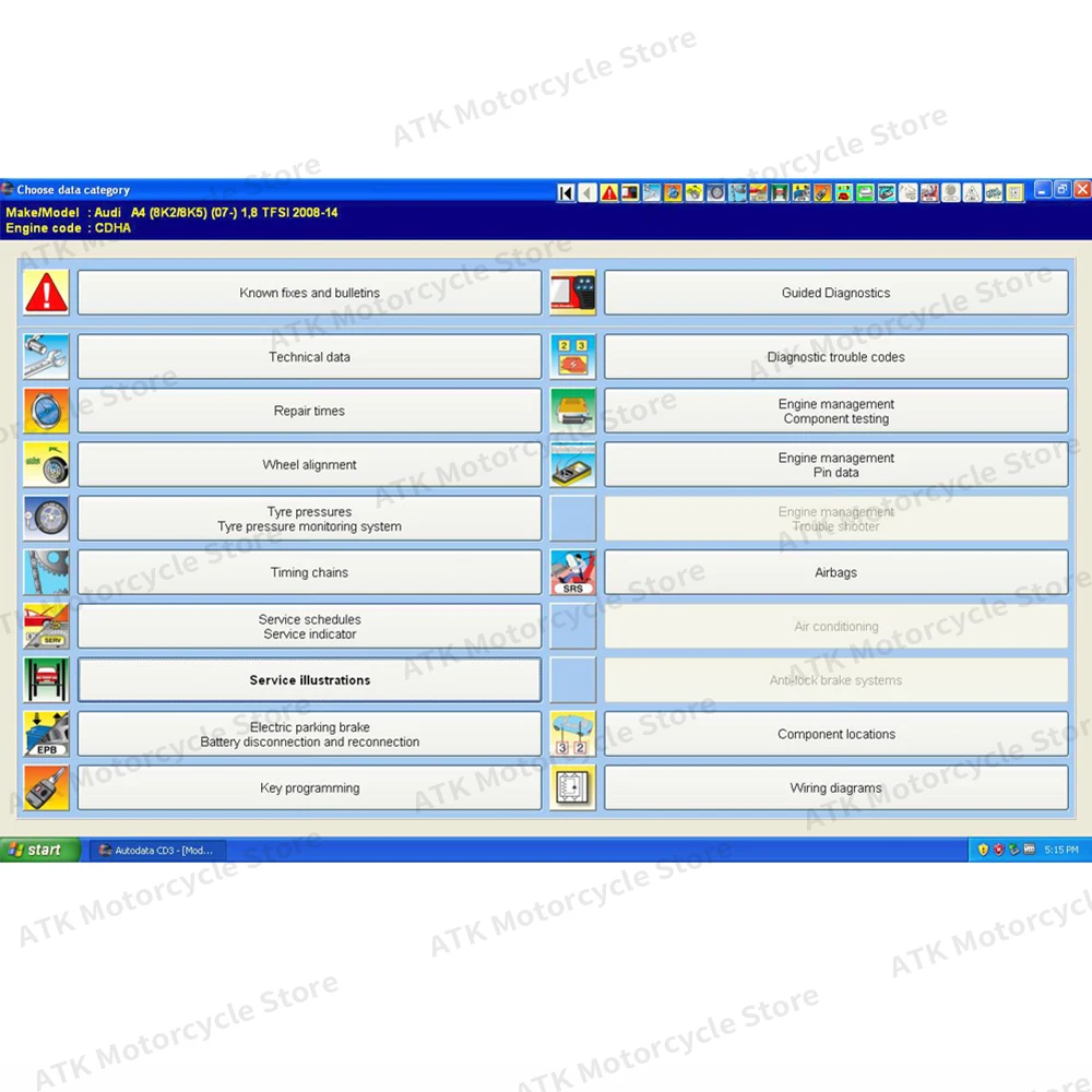 2024 perangkat lunak mobil versi 3.45 Auto reparasi perangkat lunak Auto-data v3.45 pembaruan perangkat lunak mobil ke 2014 Tahun pengiriman melalui CD USB Flash disk