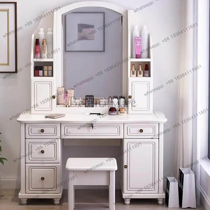 

American solid wood dresser, high-end storage cabinet, integrated dresser