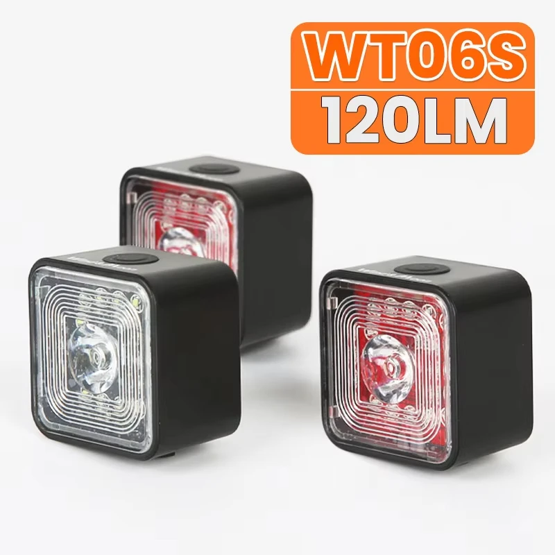 120LM велосипедный умный стоп-сигнал, задние/передние комплекты IP66, водонепроницаемый MTB, дорожный велосипед, задний фонарь, USB, ночная велосипедная защитная лампа 120LM велосипедный умный стоп-сигнал, задние/передние комплекты IP66, водонепроницаемый MTB, дорожный велосипед, задний фонарь, USB, ночная велосипедная защитная лампа