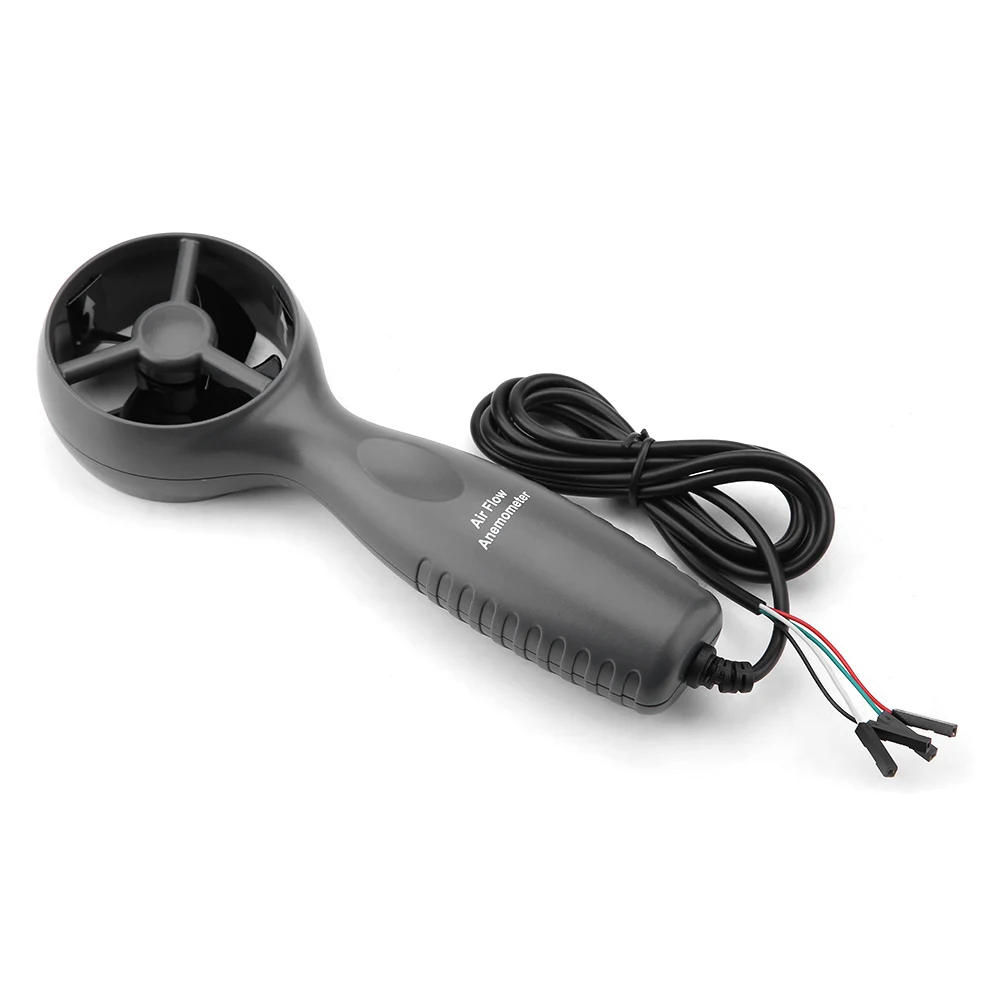 Digital Air Flow Meter GM8904 Handheld Anemometer with UART Interface for Developer Integration 0-45 m/s Range