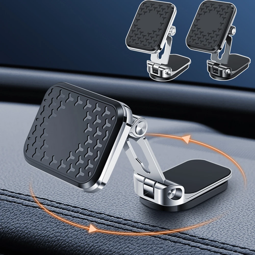 Car Phone Holder Strong Magnetic Universal Phone Mount for iPhone X XR Samsung in Car Free Rotate Mobile Cell Phone Holder Stand