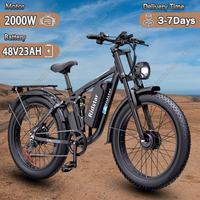 Ridstar E26PRO Electric Bike 2000W Dual Motor 48V23AH Battery Hydraulic Brake All-terrain E-bike Adult 26\