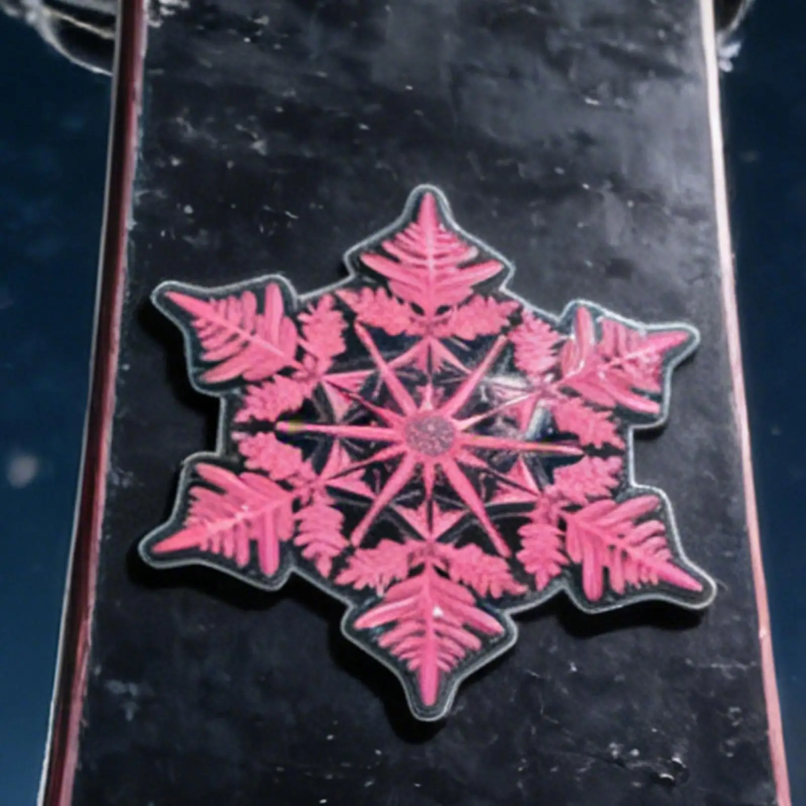 Snowboard Stomp Pad Non-Slip Pentagram Studs Grip Traction Pads for Snowboard Traction Pads Ski Binding