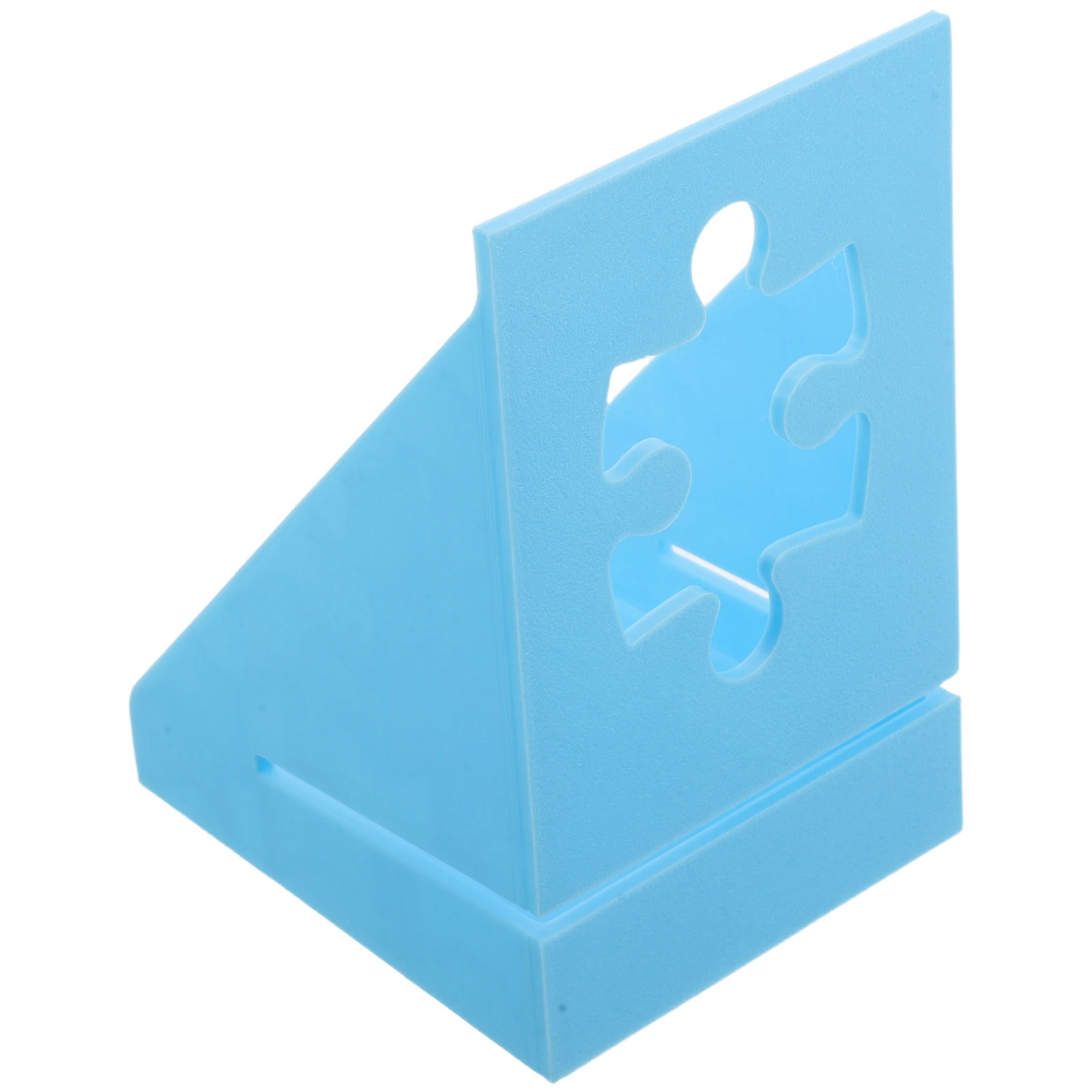 

Подставка для коробки для головоломок, синий, легкий, устойчивый, мольберт для плакатов-головоломки, органайзер для хранения, стол для любителей головоломок