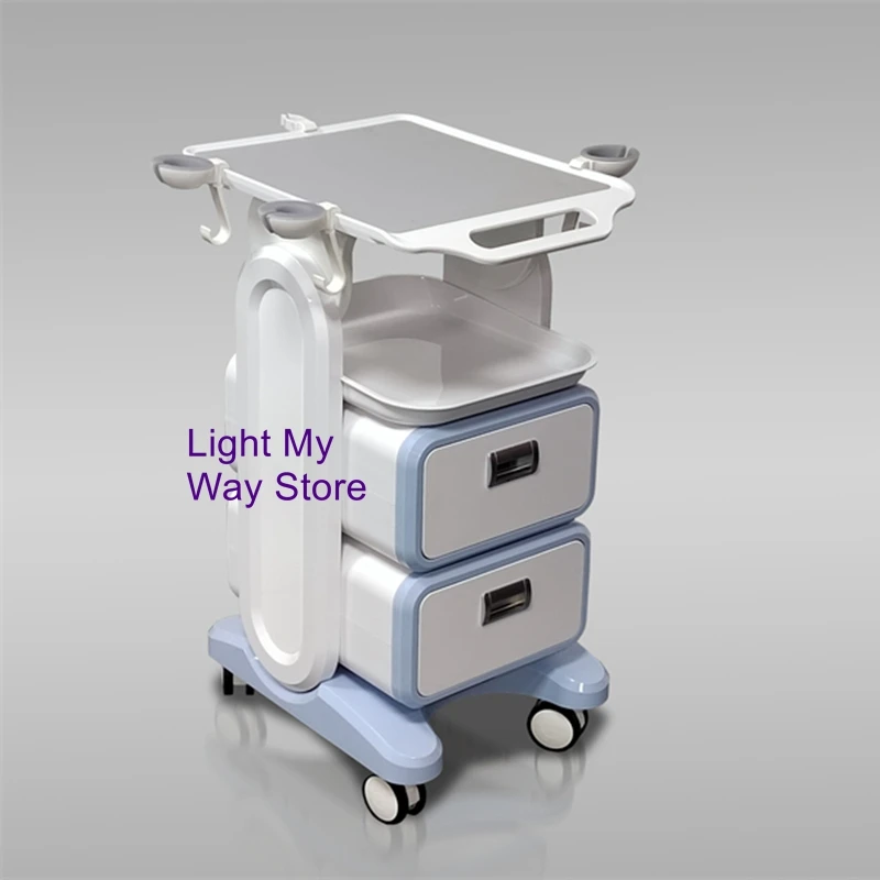 Dental clinic mobile cart medical equipment ultrasonic knife shelf beauty instrument cart