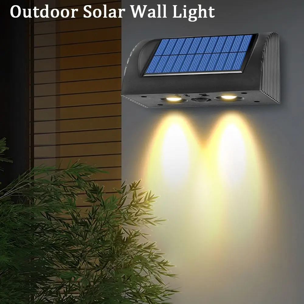 

Condenser Lens Solar LED Light Super Bright Waterproof Solar Garden Lamp Durable Energy Saving LED Wall Light Garden