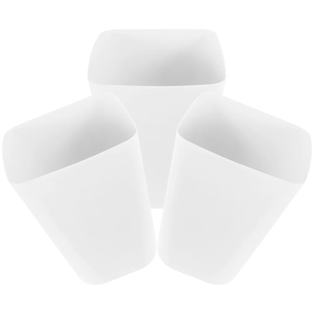 

3Pcs Large Capacity Garbage Can Simple Design Trash Bin for Home Office Bathroom Bedrooms Waste Basket