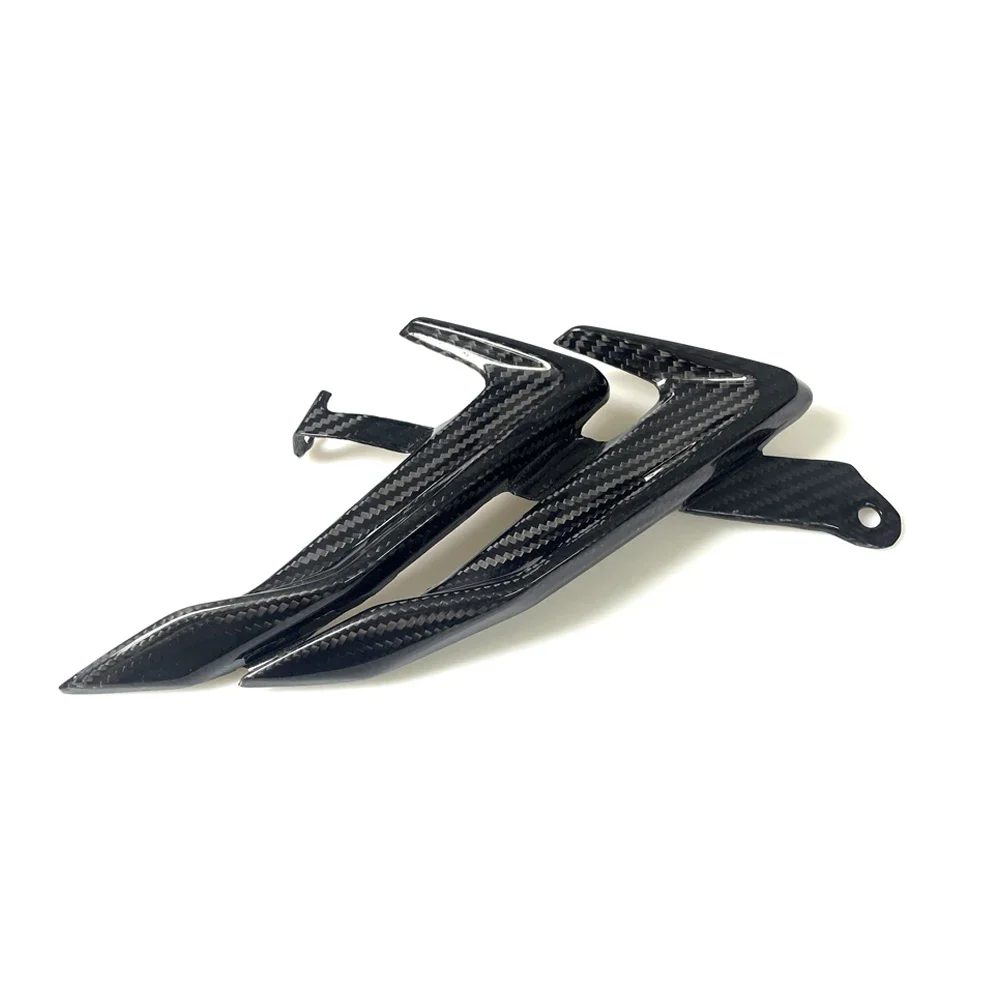 Para BMW S1000RR 2019-2024 M1000RR 2021-2022 cubierta de Panel lateral de motocicleta de fibra de carbono cubiertas de placa de carenado apto para carenados medios