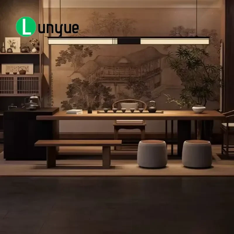 Extendable Dining Table Solid Wood Walnut Marble Top Modern Luxury Style Furniture Set For Home Kitchen Living Room Decor