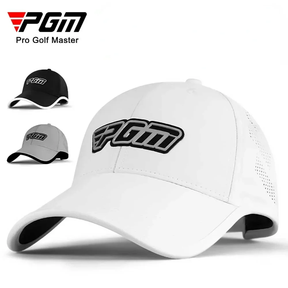 PGM Golf Caps Adjustable peaked Hats Outdoor Sport baseball Cycling Hiking Cap For Men Windproof Travel MZ030