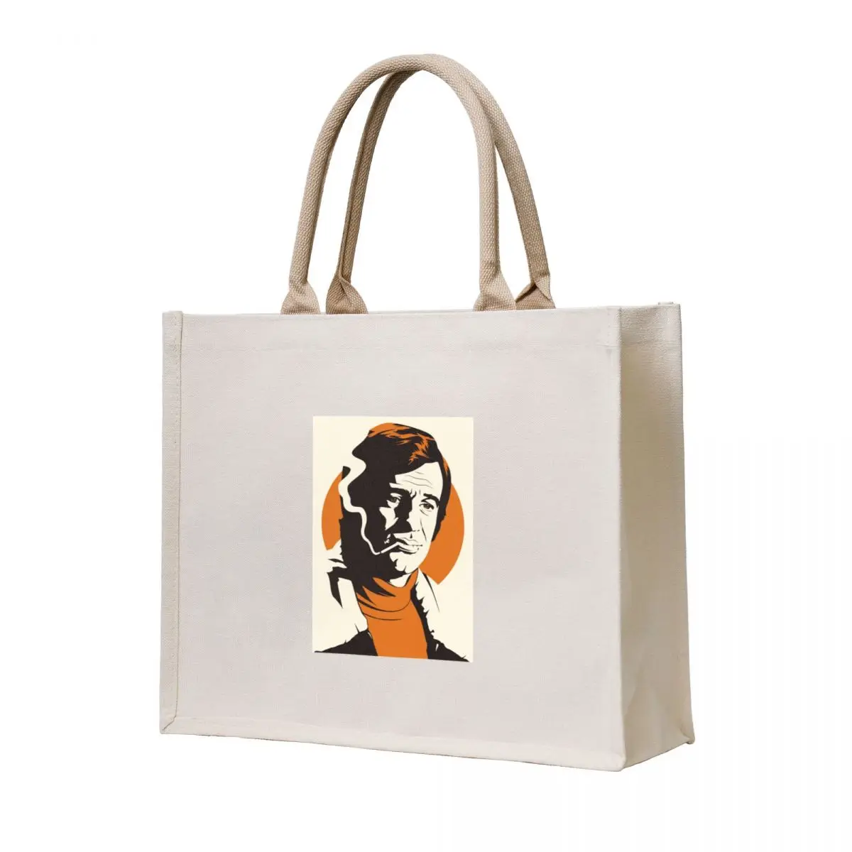 

Jean Paul Belmondo RIP Tote Bag tote bags cloth bags Gift bags Women's handbag shopper bag women canvas