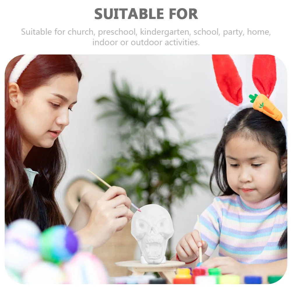 6 Stuks Schuim Grimas Polystyreen Ballen Voor Creatieve Kinderen Diy Schilderen Ambachten Voorschoolse Schoolactiviteiten Polystyreen Ballen