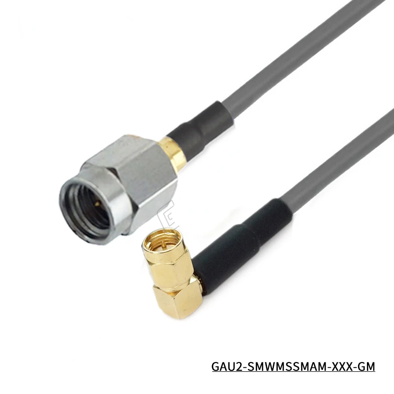 SMA Bent Male - SMA Male Flexible Cable Assembly with Cable CXN3506 Series DC-18G GAU2