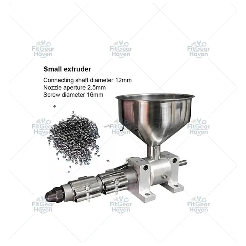 Suitable For Laboratory Mini Plastic Extruder Machine 220V Small Desktop Single Screw Injection Molding Tool for PP PE 3D Printi
