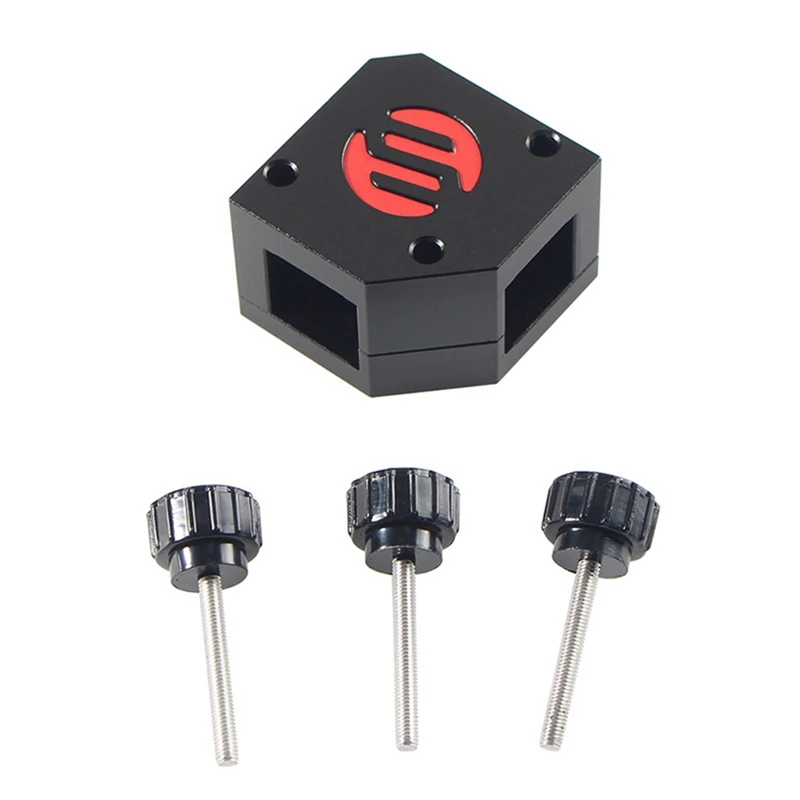 Ajudante de instalação de régua de ângulo reto para impressora 3d voron v0 0.1/0.2 micrômetros, garfo de salada rigrat, para acessórios de perfil 1515